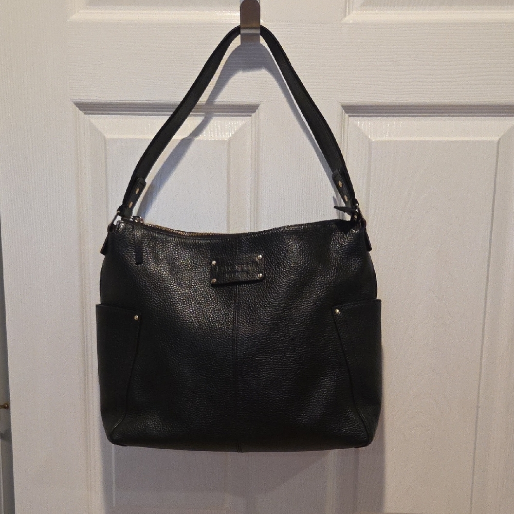 Kate Spade Black Leather Shoulder Bag